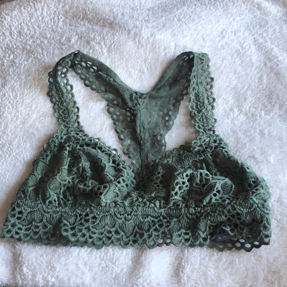 Aerie bralette green size L